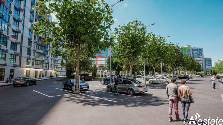 1-комн квартира в новом доме улица Западный Обход