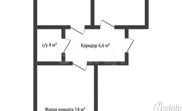 2-комн квартира микрорайон Новая Елизаветка, улица имени Фёдора Елисеева, 9к2