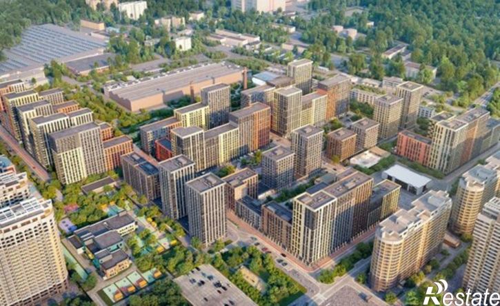 1-комн квартира в новом доме микрорайон Хлопчато-бумажный Комбинат, жилой квартал Патрики