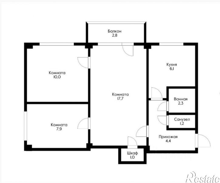 3-комн квартира ул им. Селезнева, 110,  д. 110