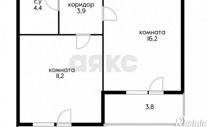 2-комн квартира ул 9-я Тихая, 5,  д. 5