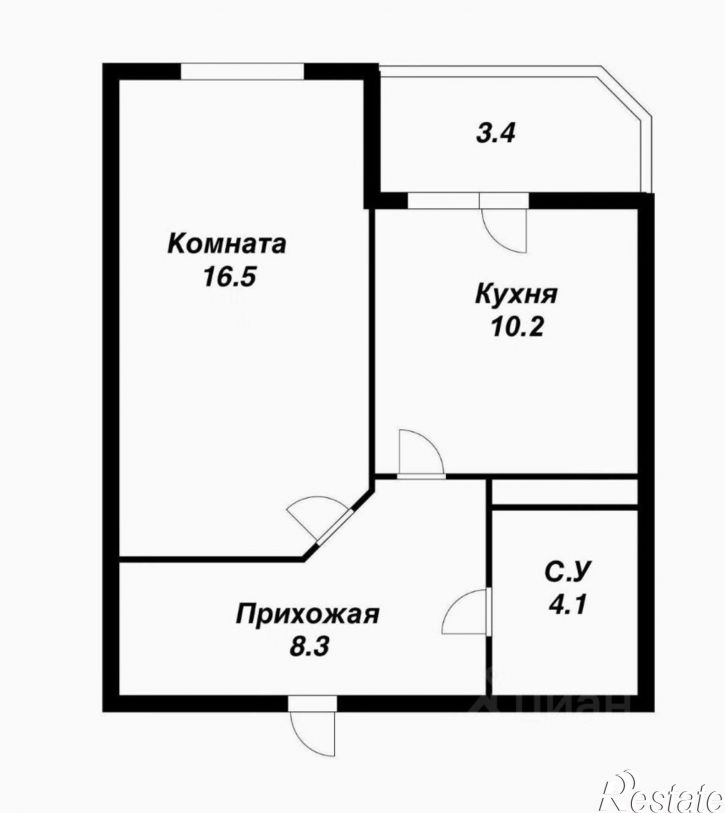 1-комн квартира ул Восточно-Кругликовская, 22,  д. 22
