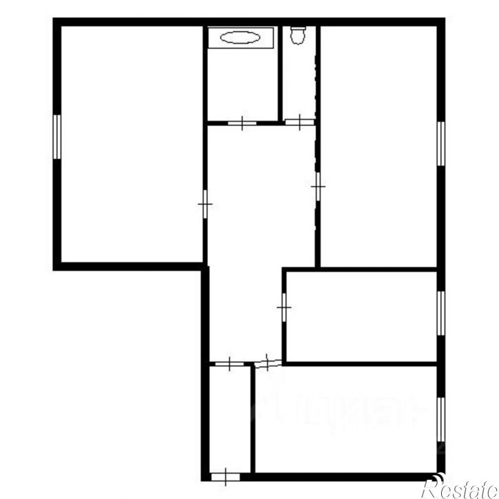 3-комн квартира пр-кт Чекистов, 31,  д. 31
