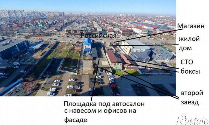 Земельный участок ул Российская, 626,  д. 626