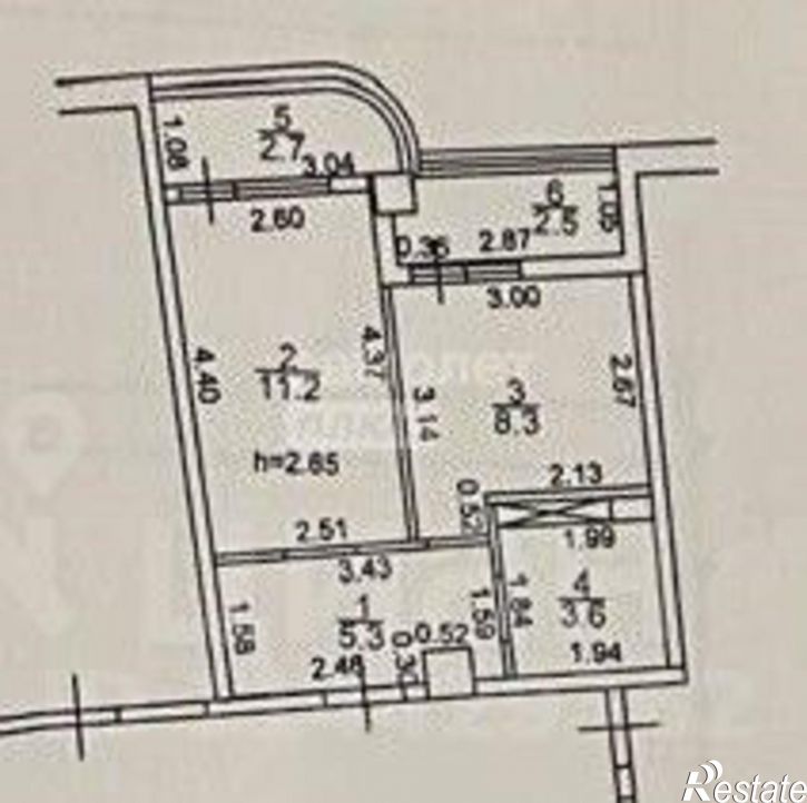 1-комн квартира ул Воронежская, 47Г,  д. 47Г