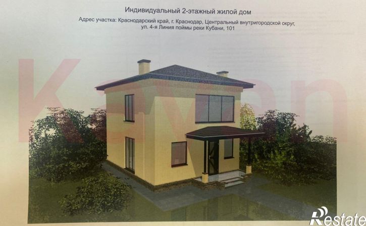 Земельный участок 4-я Линия Поймы реки Кубань ул.