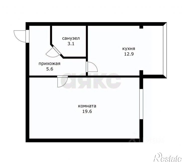 1-комн квартира ул им. Есенина, 84Г,  д. 84Г