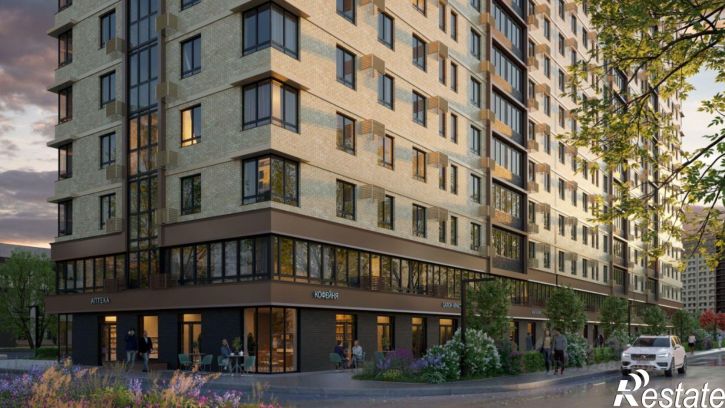 3-комн квартира в новом доме микрорайон Казанский