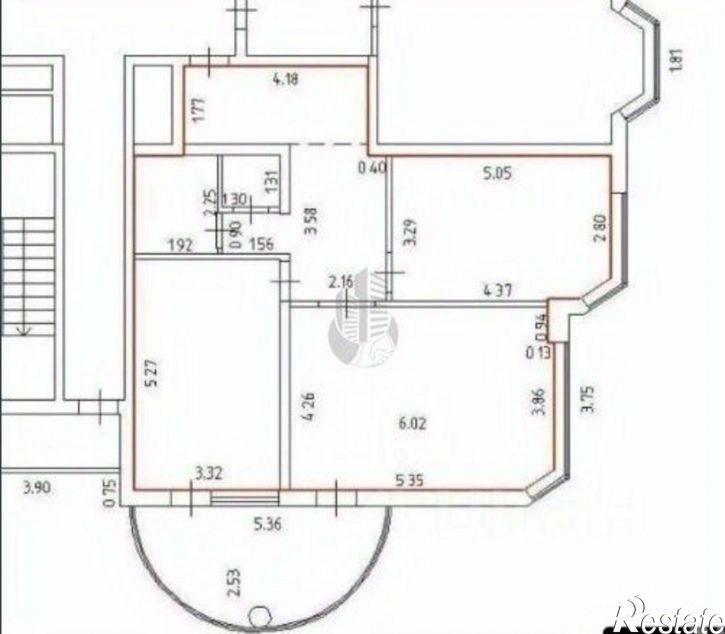 2-комн квартира ул Рождественская Набережная, 2,  д. 2