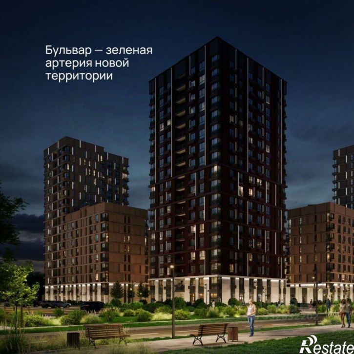 2-комн квартира в новом доме