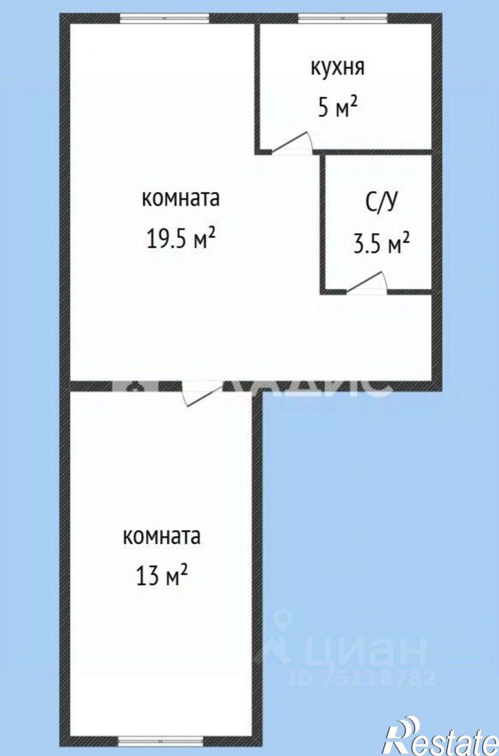 2-комн квартира ул 2-я Заречная, 104А,  д. 104А