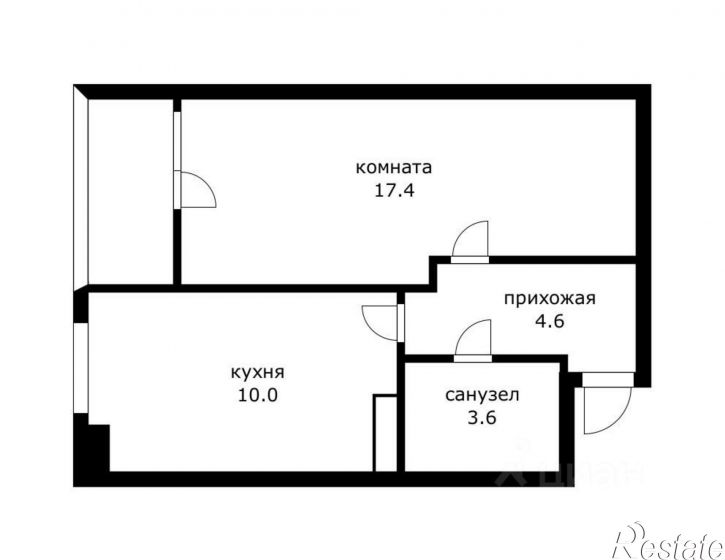 1-комн квартира ул им. Вавилова Н.И., 18/2,  д. 18/2
