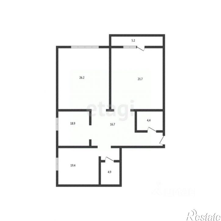 3-комн квартира ул Химзаводская, 18,  д. 18