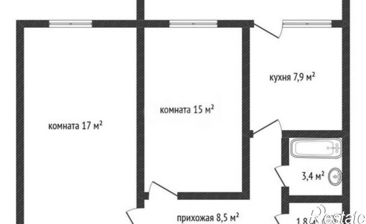 2-комн квартира ул им. 40-летия Победы, 67,  д. 67