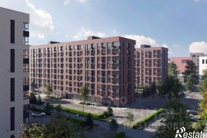 2-комн квартира в новом доме улица имени Генерала Брусилова