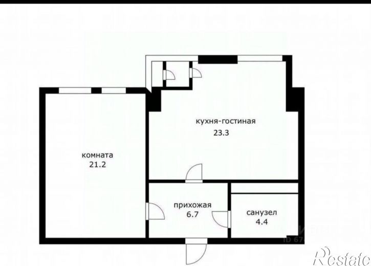 1-комн квартира ул Рашпилевская, 106,  д. 106