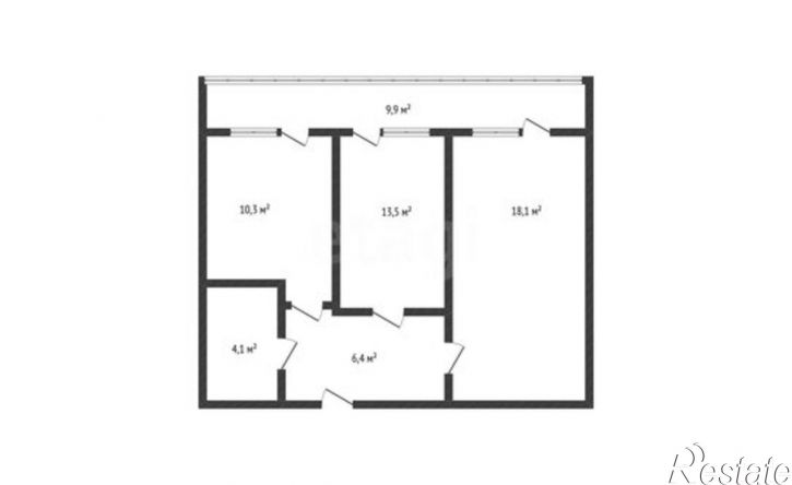 2-комн квартира ул Ангарская, 2/1,  д. 2/1