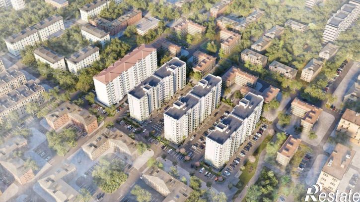 1-комн квартира в новом доме ул им. Есенина, 108/7Б,  д. 108/7Б