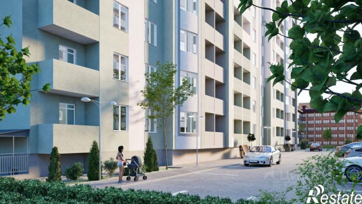 1-комн квартира в новом доме ул им. Есенина, 108/7Б,  д. 108/7Б