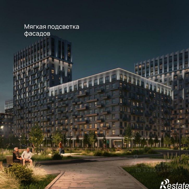 1-комн квартира в новом доме микрорайон Плодородный-2