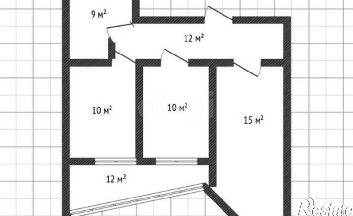 2-комн квартира ул им. Адмирала Серебрякова, 3 3,  д. 3 3,  к. 3