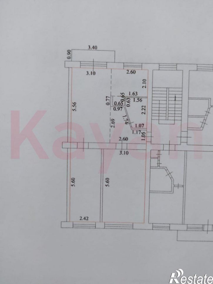 3-комн квартира Северная ул.