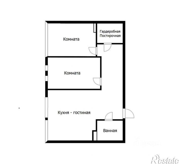 2-комн квартира ул Круговая, 4/1,  д. 4/1