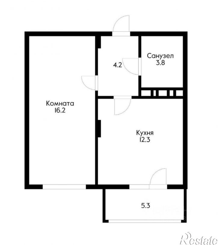 1-комн квартира ул им. Героя Яцкова И.В., 10,  д. 10