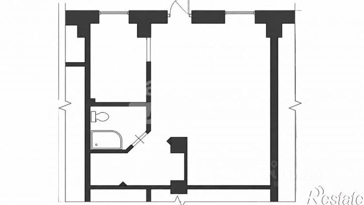 1-комн квартира ул им. Дзержинского, 2,  д. 2
