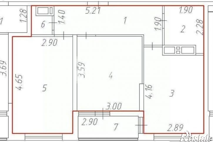 2-комн квартира ул Западный Обход, 39/2 4,  д. 39/2 4,  к. 4