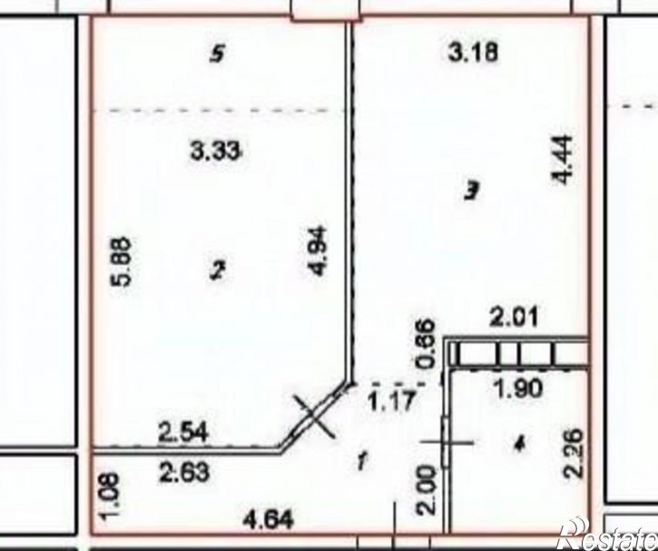 1-комн квартира ул Обрывная, 22/1,  д. 22/1