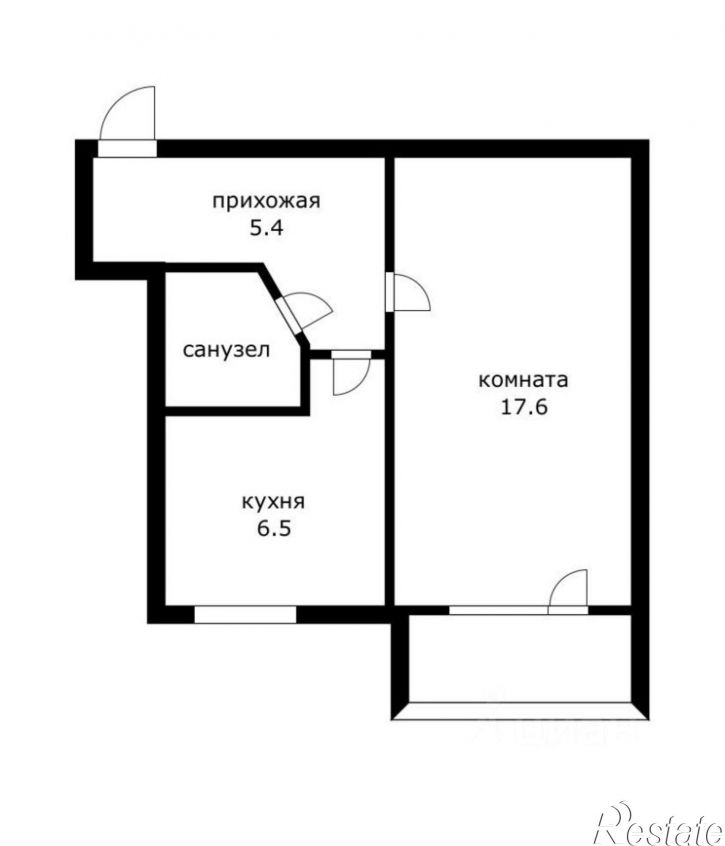 1-комн квартира ул Ставропольская, 105,  д. 105
