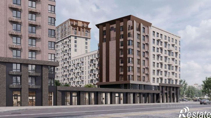 1-комн квартира в новом доме микрорайон 2-я Площадка, улица Ветеранов