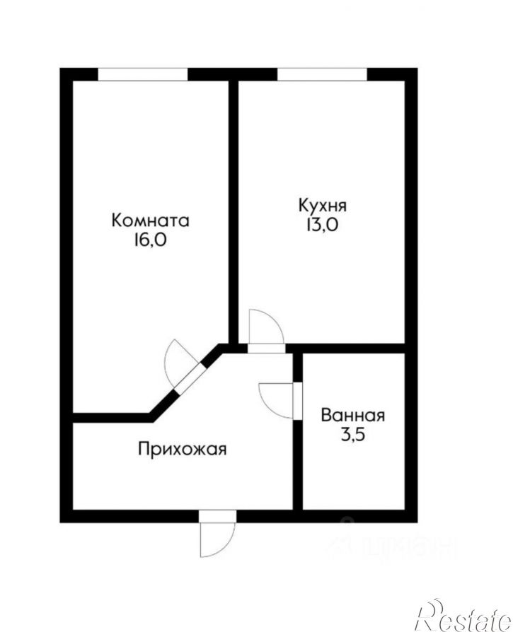 1-комн квартира ул им. Петра Метальникова, 5 3,  д. 5 3,  к. 3
