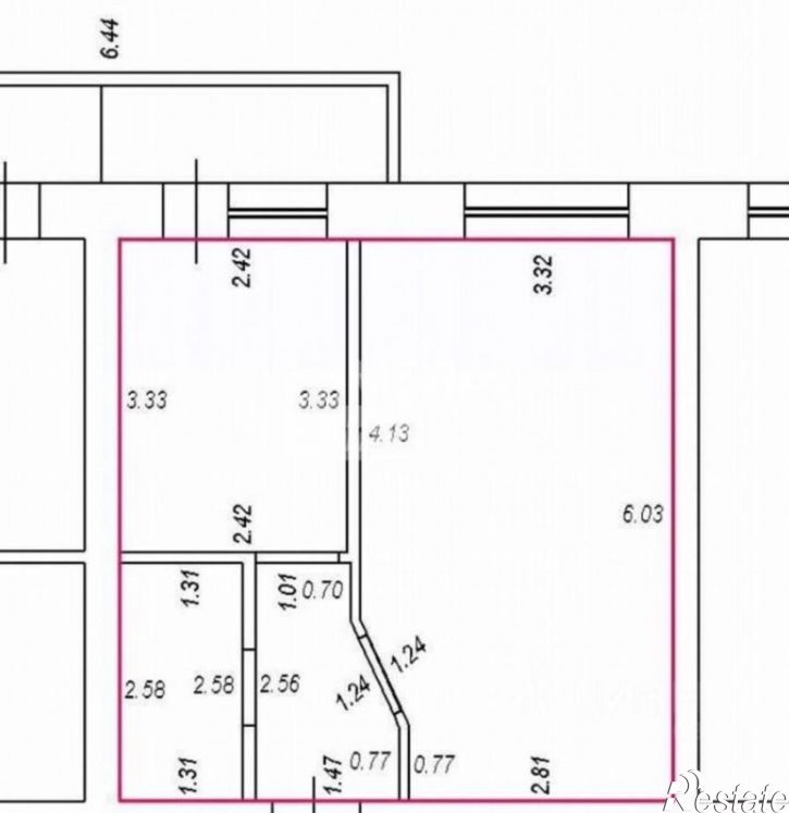 1-комн квартира ул Московская, 140Б,  д. 140Б