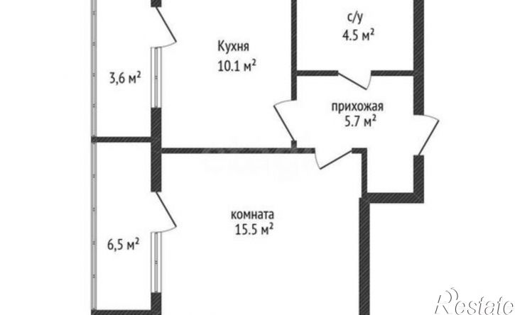 1-комн квартира Краснодар, Суздальская улица, 9