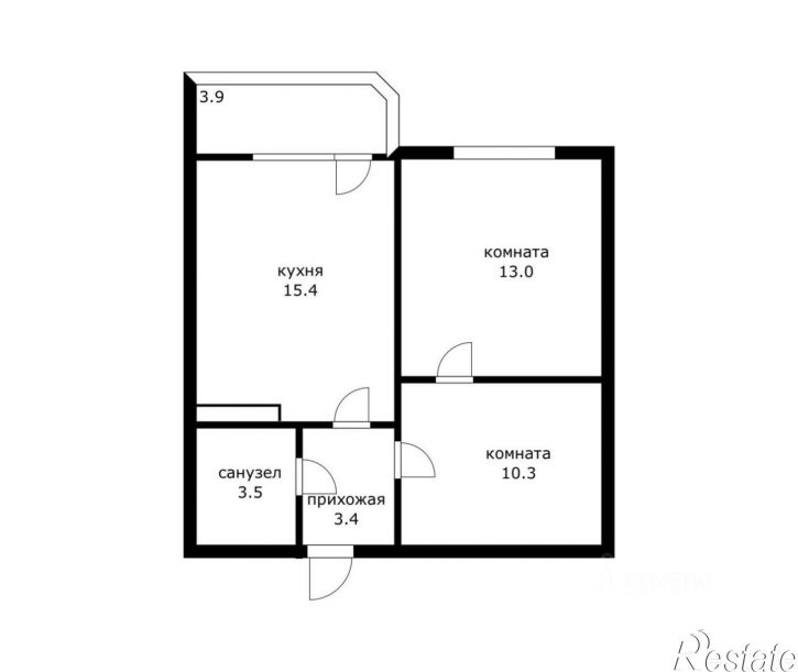 2-комн квартира ул Восточно-Кругликовская, 46Б,  д. 46Б