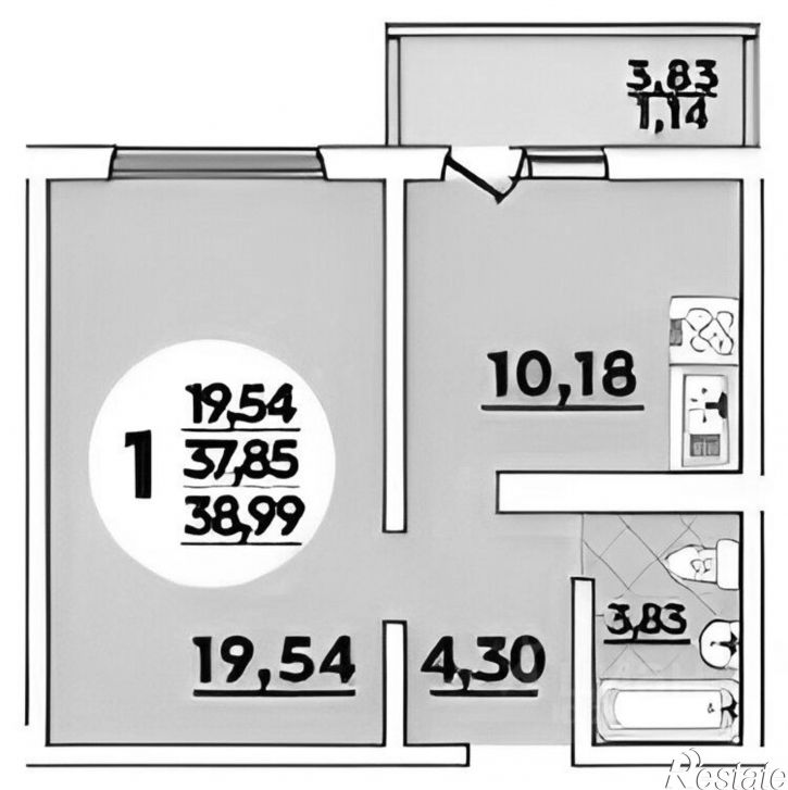 1-комн квартира пр-кт им. писателя Знаменского, 25/1,  д. 25/1