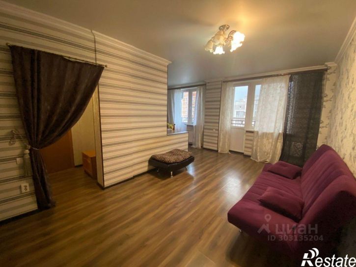 1-комн квартира ул Казбекская, 14,  д. 14