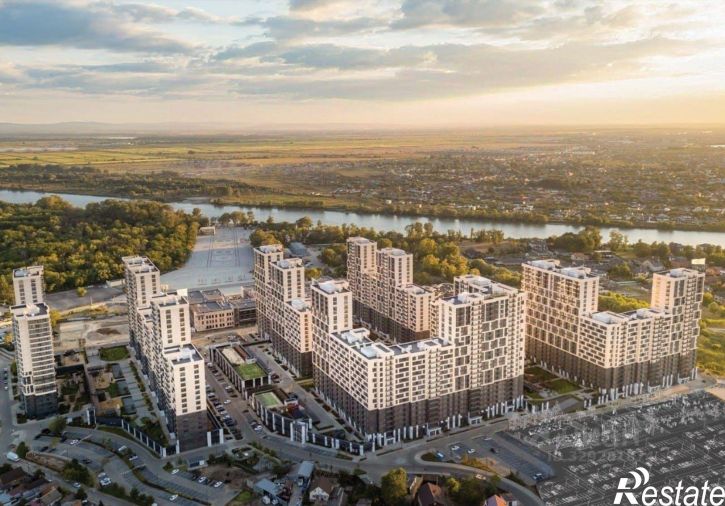 2-комн квартира в новом доме Обрывная улица, 132/1к27