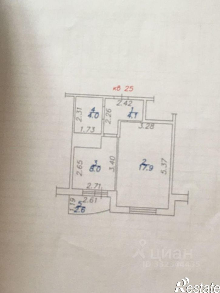 1-комн квартира ул Садовое кольцо, 13,  д. 13