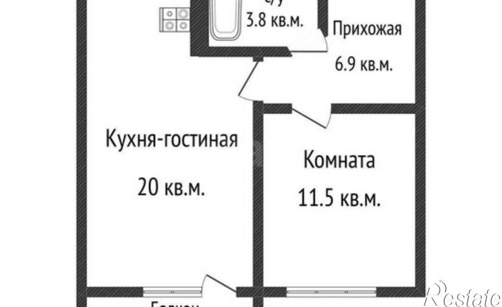 1-комн квартира ул Героев-Разведчиков, 11/3,  д. 11/3