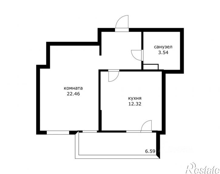 1-комн квартира ул Старокубанская, 123А,  д. 123А