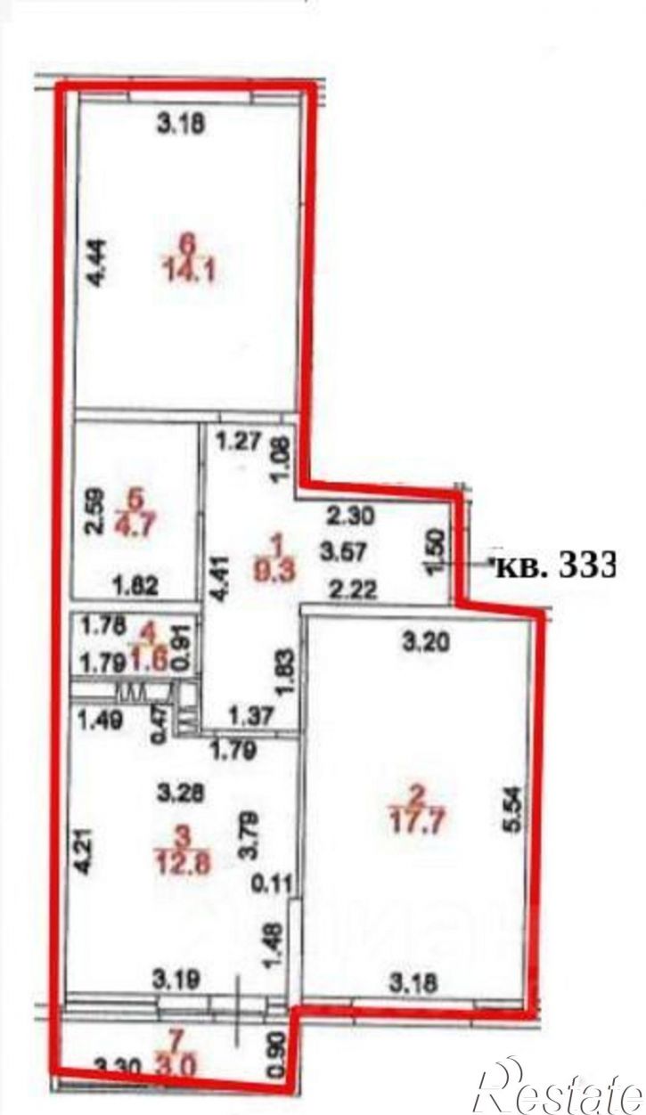 2-комн квартира ул Западный Обход, 65 1,  д. 65 1,  к. 1