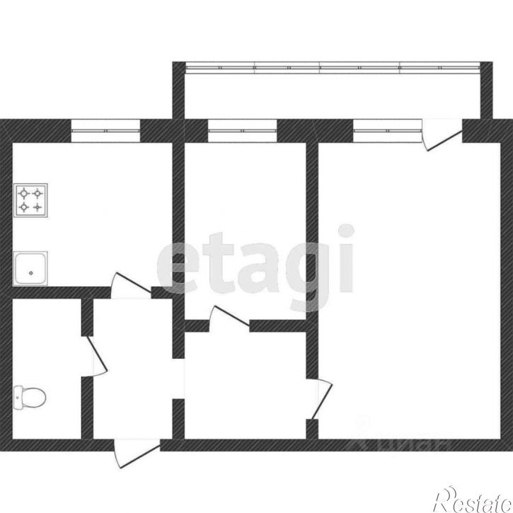 2-комн квартира пр-кт им. писателя Знаменского, 9 4,  д. 9 4,  к. 4