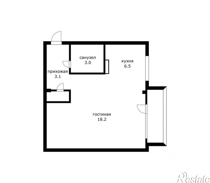 1-комн квартира ул им. Тургенева, 138,  д. 138