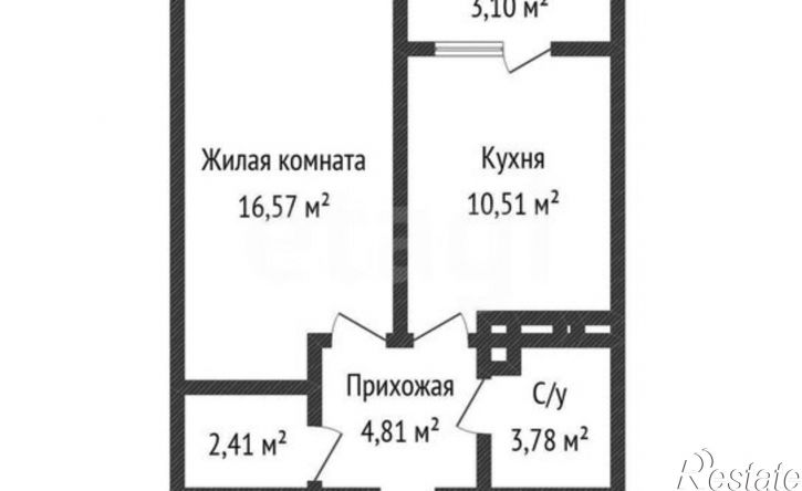 1-комн квартира ул Душистая, 60,  д. 60