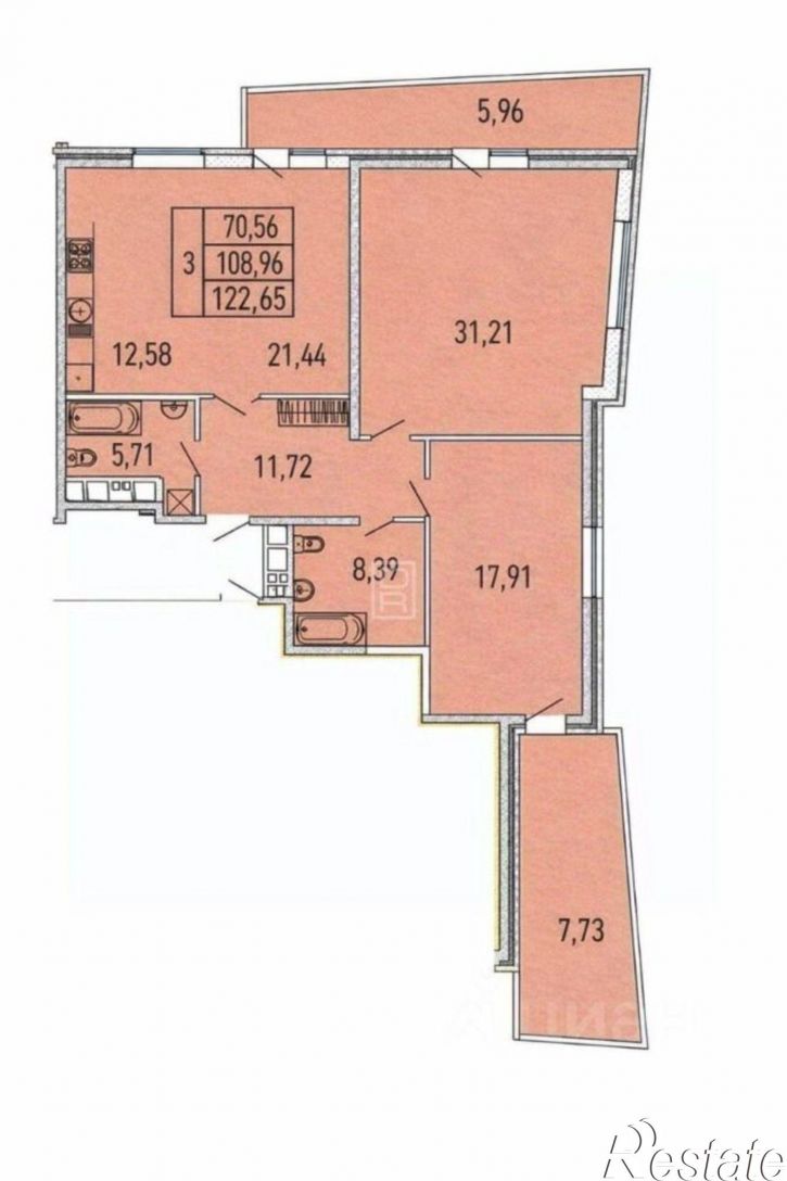 2-комн квартира ул Старокубанская, 139/1,  д. 139/1