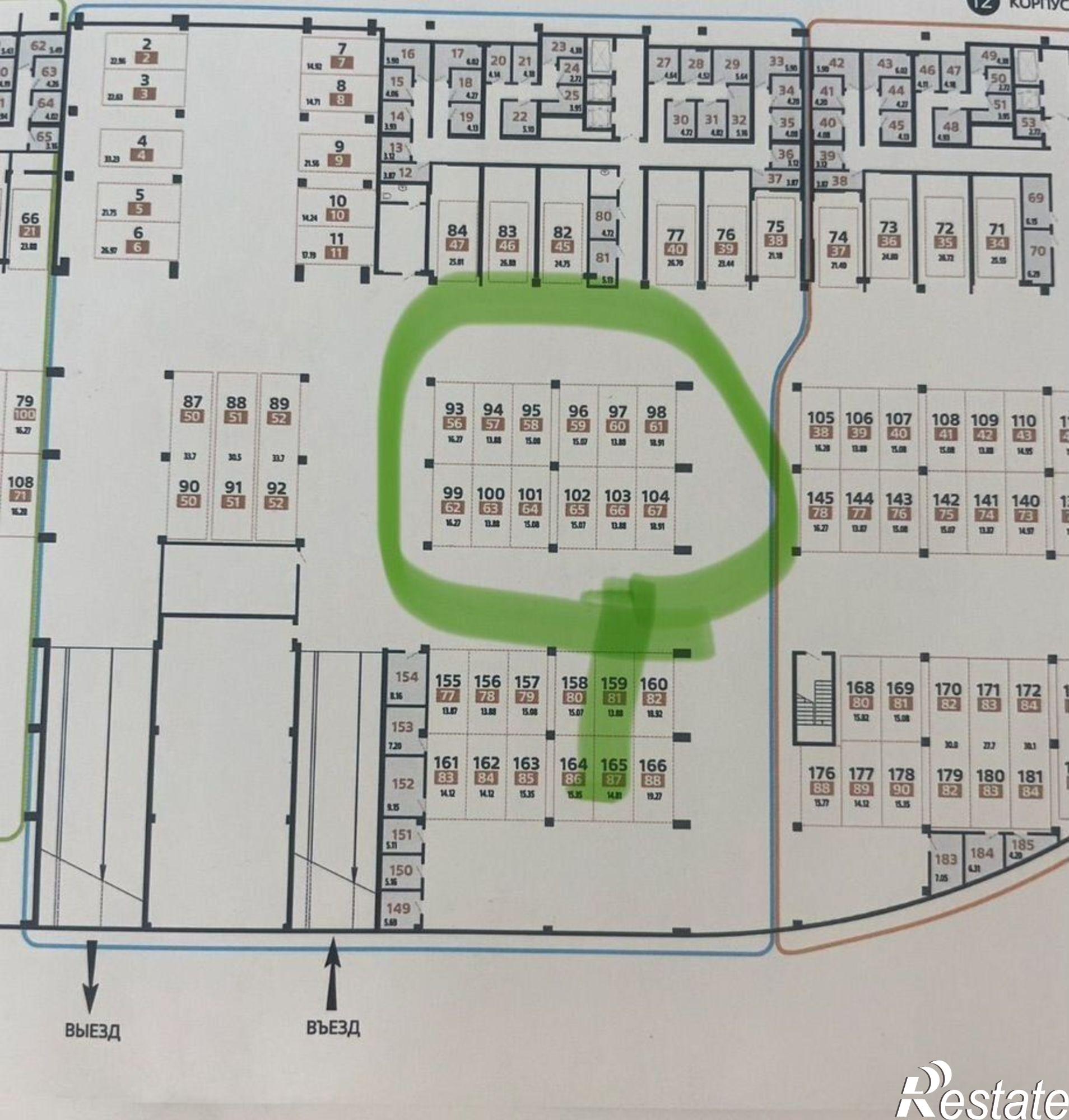 Купить гараж, место в паркинге за 1 750 000 рублей на ул Обрывная, 20