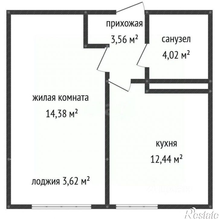 1-комн квартира городской округ Краснодар